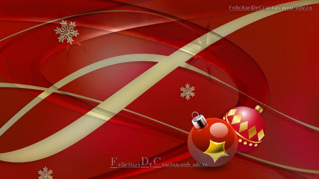 Felicitare cu globulete