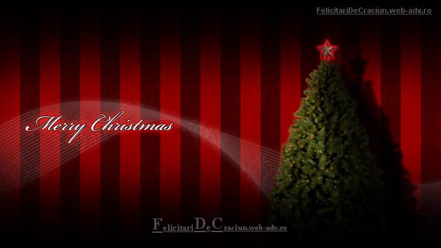 Felicitare cu craciun fericit