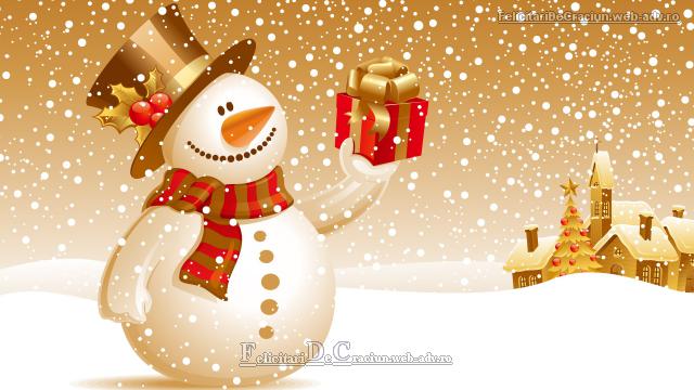 Om de zapada cu cadouri