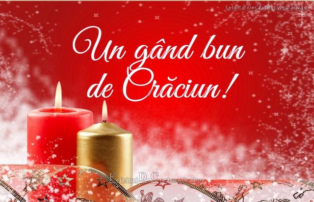 Un gand bun de craciun