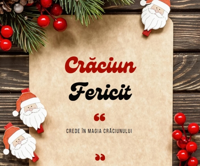 Crede in magia craciunului